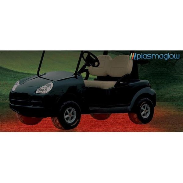 Plasmaglow PlasmaGlow 10838 Flexible LED Golf Cart Kit - ORANGE 10838